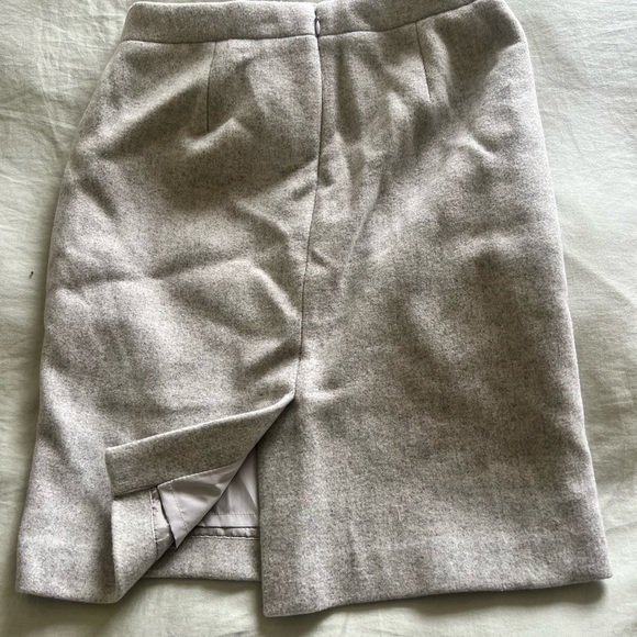 J. Crew Mercantile wool blend A-line skirt - Picture 2 of 3